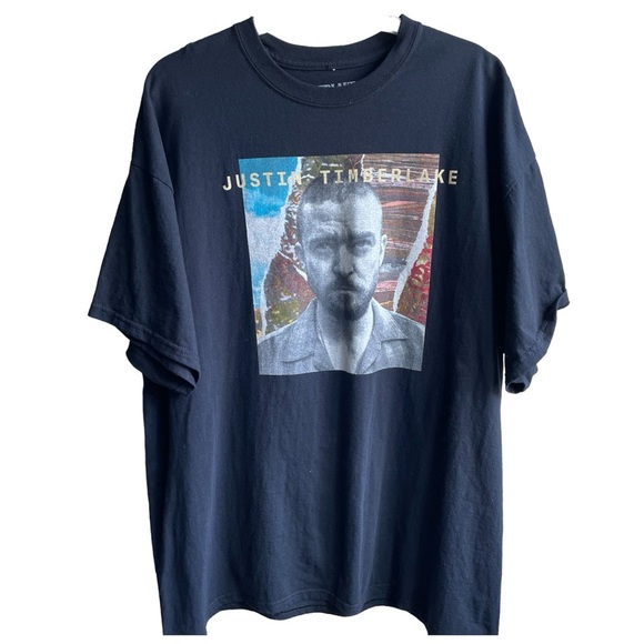 Justin Timberlake The Man Of Woods Concert Tee Shirt 2XL - Picture 1 of 8